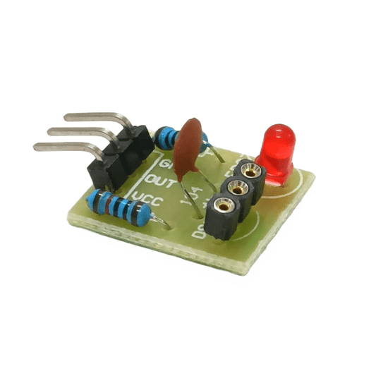 Laser Receiver Module - Detects laser signals for automation. -Laser Sensor -Robocraze