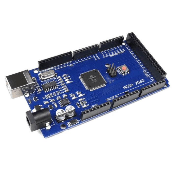 Arduino Mega 2560 + DHT11 Module – Mega 2560 board with DHT11 for temperature monitoring. -DIY Sensor Kit -Robocraze