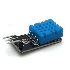 Arduino Mega 2560 + DHT11 Module – Mega 2560 board with DHT11 for temperature monitoring. -DIY Sensor Kit -Robocraze