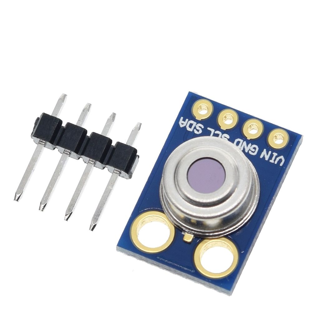 MLX90614 IR Sensor – Contactless infrared temp sensor for non-contact measurement. -Robocraze