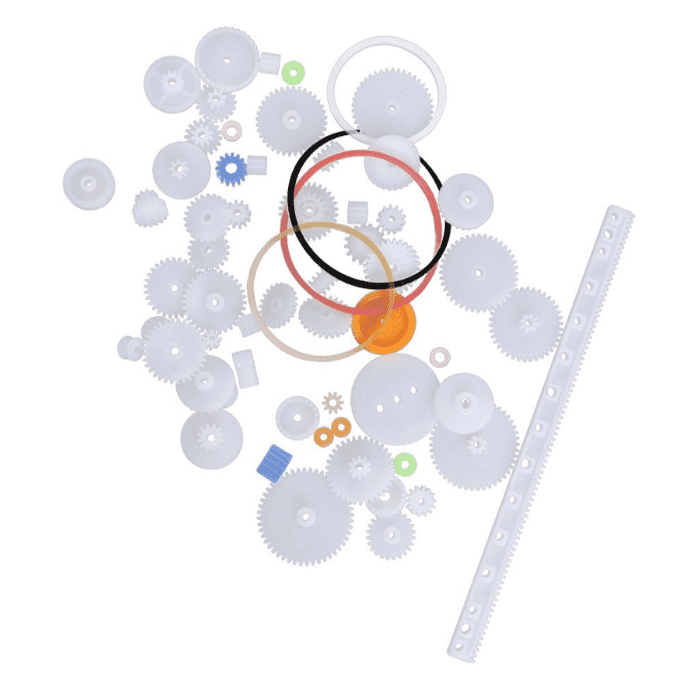 75 pcs-lot different type mini gear Plastic Gear Set-Robocraze