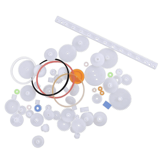 75 pcs-lot different type mini gear Plastic Gear Set-Robocraze