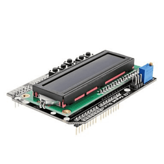 Arduino 16X2 LCD Keypad Shield – Compact Arduino shields with LCD & keypad for automation. -Robocraze