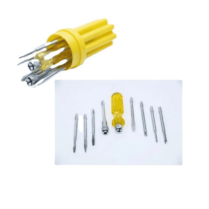 Omega O-01 Screwdriver Set – Multi-purpose screwdriver set for repairs – screwdriver set - Hand Tool - Robocraze