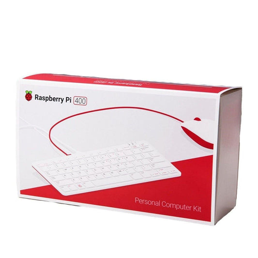 Raspberry Pi 400 Official Computer Kit – All-in-one kit with built-in keyboard & OS -Robocraze