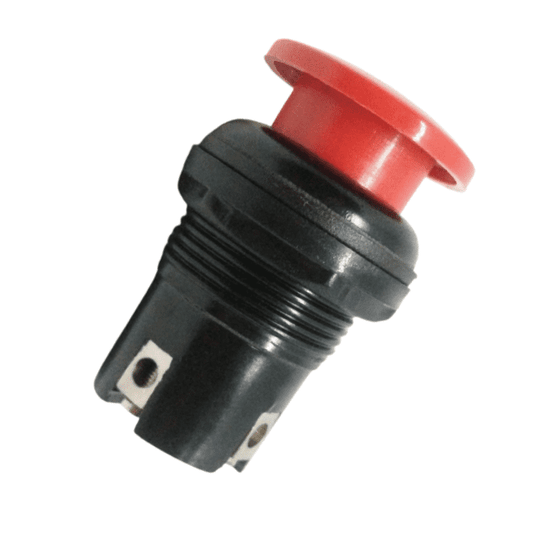 SE955 Mushroom Emergency Stop Push Button – Safety stop button - Mini Switch - Robocraze