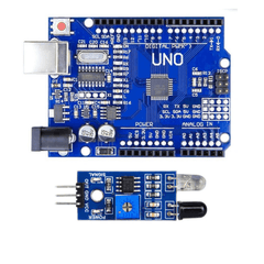 IR Proximity Sensor for Arduino – High-quality IR sensor for obstacle detection & automation. -DIY Sensor Kit -Robocraze