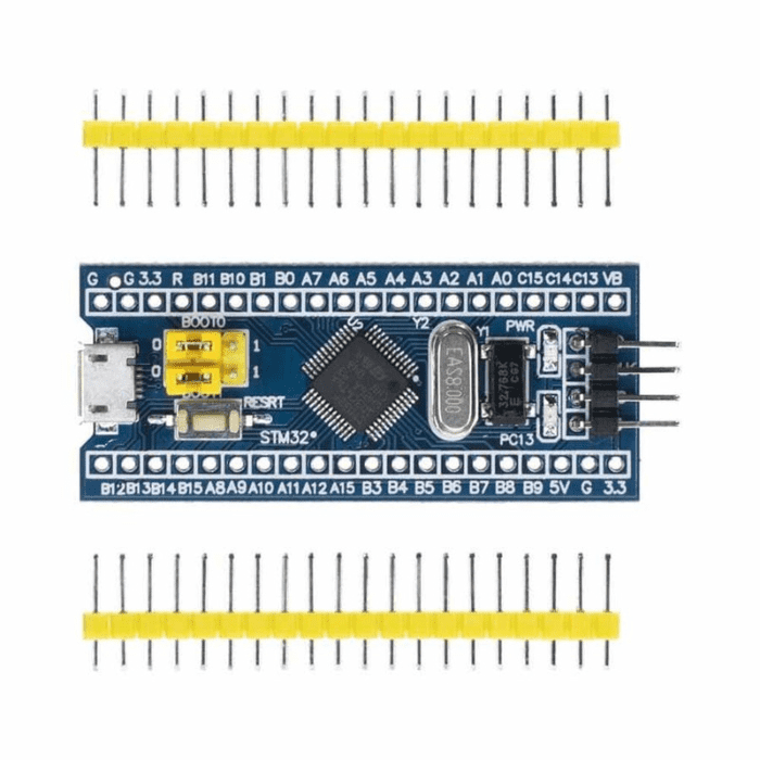 STM32F103C6T6A Board – STMicroelectronics ARM Cortex-M3-based microcontroller board. -Development Board -Robocraze