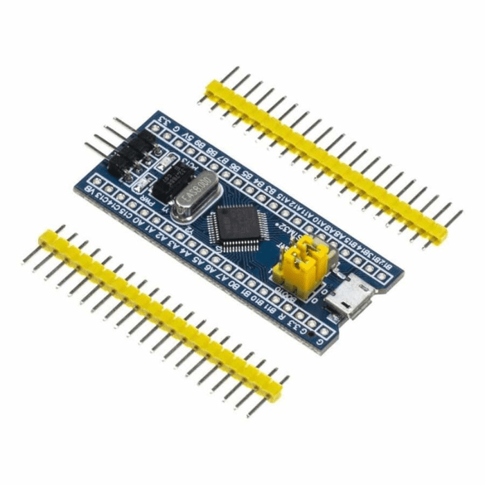 STM32F103C6T6A Board – STMicroelectronics ARM Cortex-M3-based microcontroller board. -Development Board -Robocraze