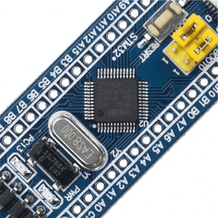 STM32F103C6T6A Board – STMicroelectronics ARM Cortex-M3-based microcontroller board. -Development Board -Robocraze