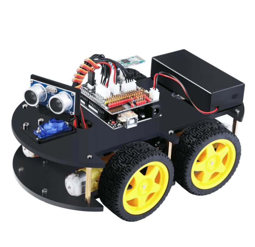 DIY Uno Project Smart Robot Car Kit V 3.0-Robocraze