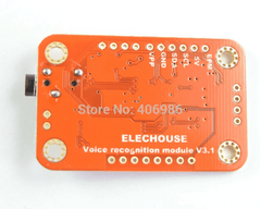 Voice Recognition Module – Voice module for smart control. -Voice Recognition Sensor -Robocraze
