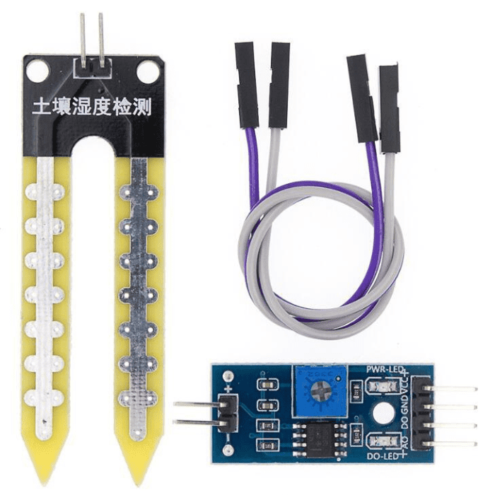 Soil Moisture Sensor Module - Measures soil moisture for smart gardening. -Soil Moisture Sensor -Robocraze
