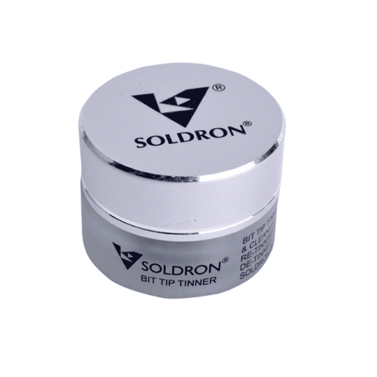 Soldron Bit-Tip Tinner And Cleaner – Effective soldering iron tip cleaner – soldering iron - Soldering Kit - Robocraze