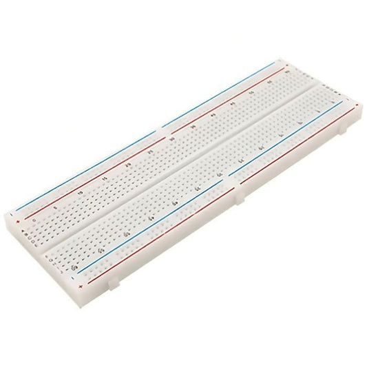 MB102 830 Points Solderless Breadboard for Arduino & DIY Projects - Electronic Components -Robocraze