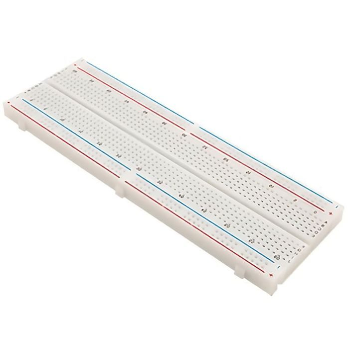 MB102 830 Points Solderless Breadboard for Arduino & DIY Projects - Electronic Components -Robocraze