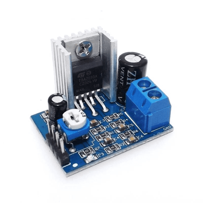 TDA 2030A Audio Power Amplifier Module – TDA2030A amplifier module for clear sound. -Amplifier Board -Robocraze