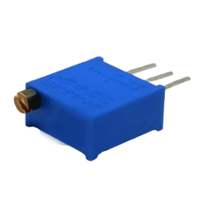 10E 3296W Trimpot (Pack of 5) – Low-value trimpots for specialized circuits - Electronic Components - Robocraze