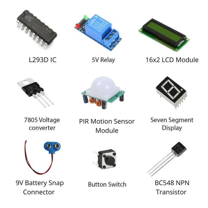 Kit Arduino Robotic RFID 39 componentes 