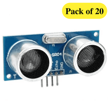 HC-SR04 Ultrasonic Distance Sensor Module (Pack of 20)-Robocraze