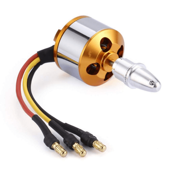 A2212 2450KV BLDC Drone Motor for FPV Aircraft Models, RC Drones, and Quadcopters - DIY Drone Parts - Robocraze