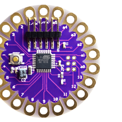 LilyPad ATmega328P Board compatible with Arduino-Robocraze