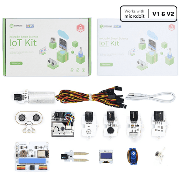 Smart Science IoT Kit compatible with Micro:Bit by Elecfreaks-Robocraze