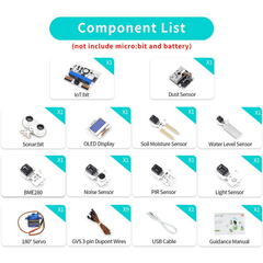 Smart Science IoT Kit – Science IoT kit for Micro:bit. -Development Board -BBC Micro:Bit -Robocraze