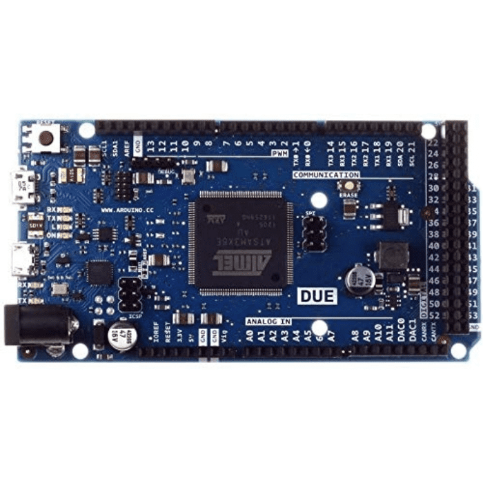 Arduino Due AT91SAM3X8E – Powerful compatible Arduino Board with ARM Cortex-M3 for high-speed applications. -Robocraze