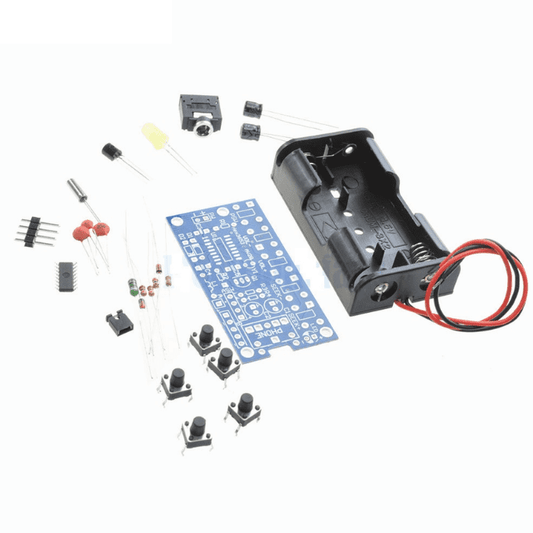 76MHz-108MHz Wireless Stereo FM Radio Kit - DIY Wireless Stereo FM Radio Kit for 76-108MHz frequency range. -Robocraze