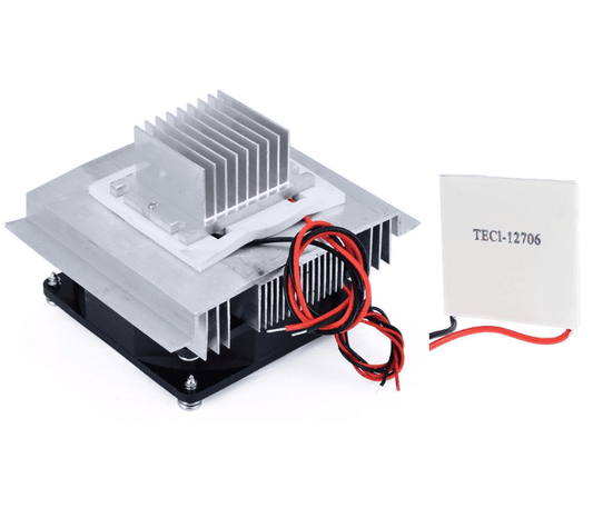 Thermoelectric Peltier Refrigeration Cooling System DIY Kit With TEC-12706 Peltier-Robocraze