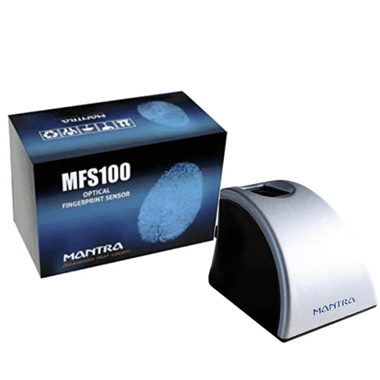 Mantra MFS-100 Biometric Finger Print C-Type Scanner-Robocraze