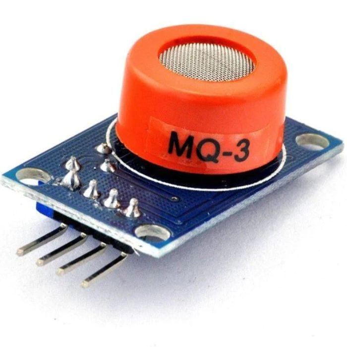MQ-3 Benzene & CH4 Gas Sensor – MQ-3 sensor for benzene, methane, LPG & CO detection. -Gas Sensor -Robocraze