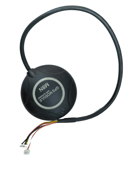 NEO M8N GPS Module with Compass for APM ARDUPILOT - NEO M8N GPS Module with compass for drone navigation. -Robocraze