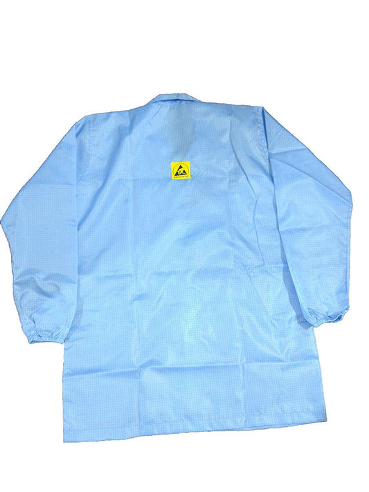 Anti-Static [ESD] Safe Unisex Lab Coat (Blue)-Robocraze