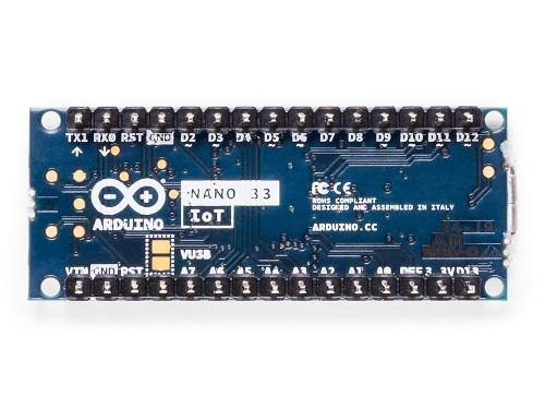 Arduino Nano 33 IoT (With Headers) – IoT-focused board with secure authentication. -Original Arduino Board -Robocraze