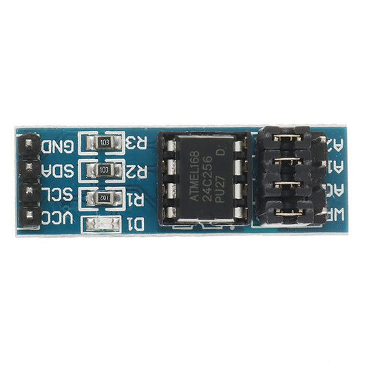 AT24C256 I2C EEPROM Module – AT24C256 EEPROM module for data storage. -EEPROM Module -Robocraze