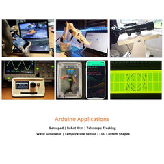 Arduino Leonardo (With Headers) – ATmega32U4 board with USB keyboard/mouse support. -Original Arduino Board -Robocraze
