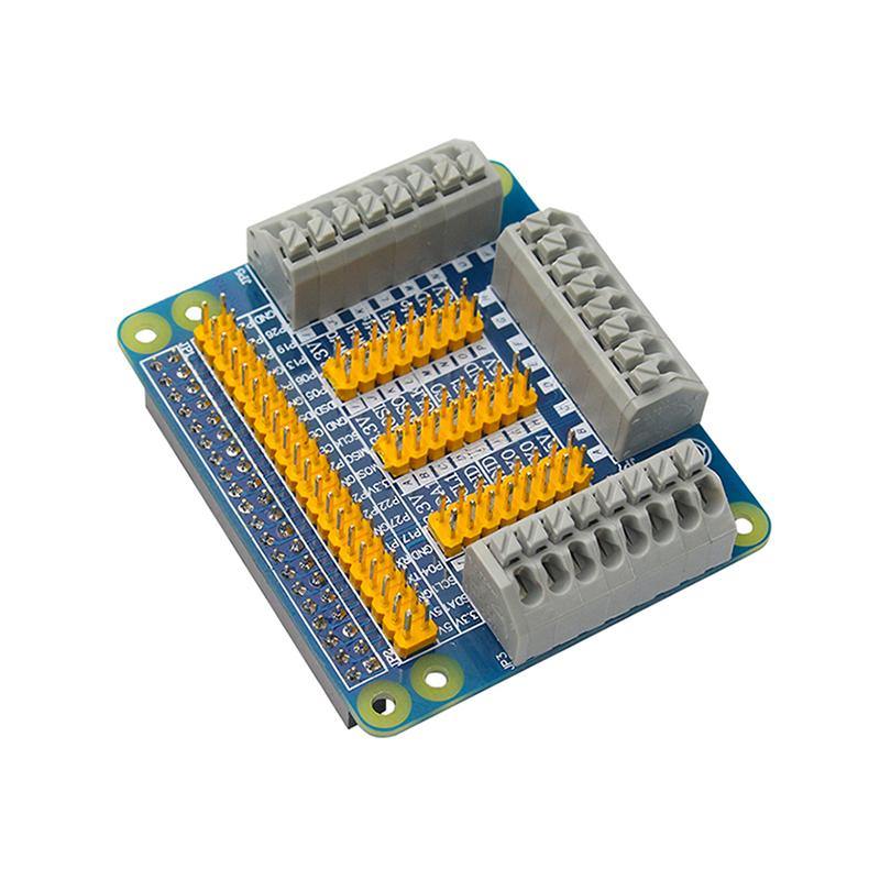 Raspberry Pi GPIO Multi-function Expansion Board with Fixed Screw Nylon Column Jumper Cap for Raspberry PI 4B-3B-3B+-Robocraze