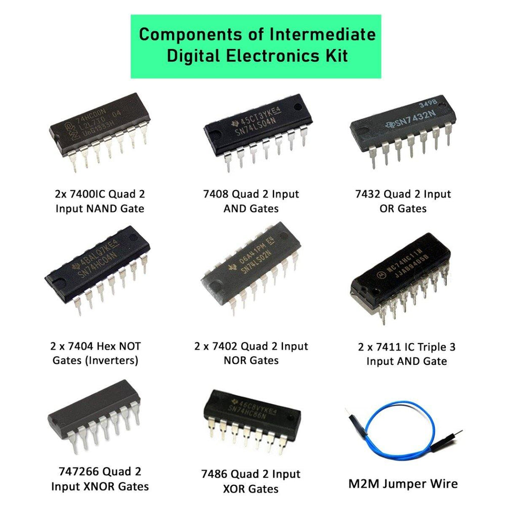 Intermediate Digital Electronics Kit-Robocraze