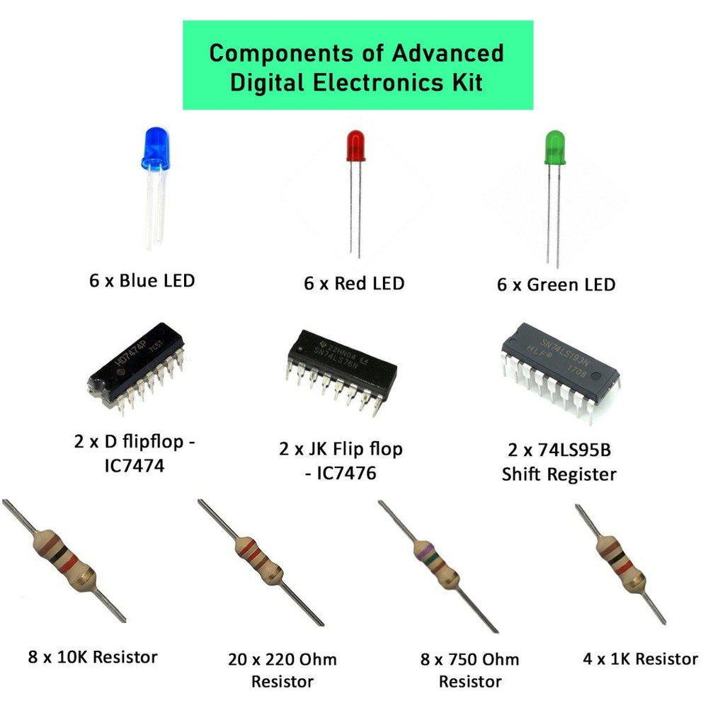 Advanced Digital Electronics Kit-Robocraze