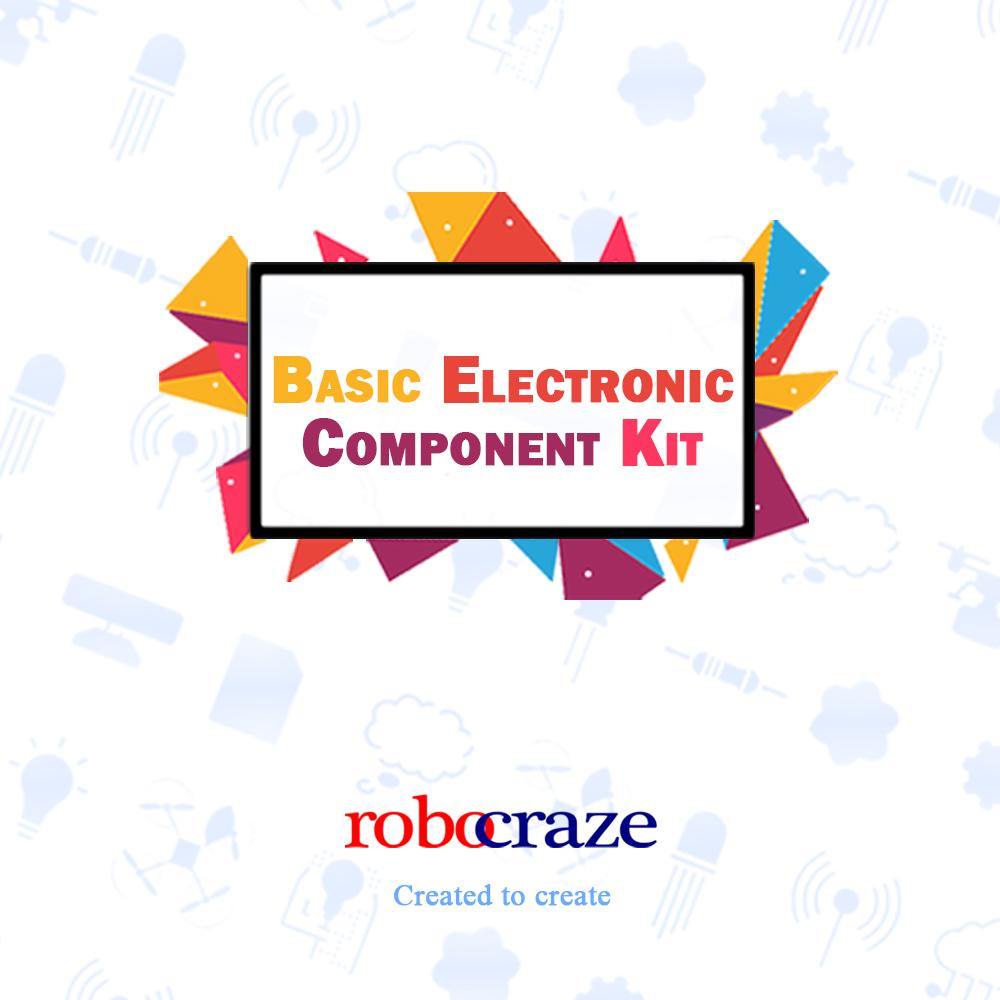 Basic Component Kit for Projects-Robocraze