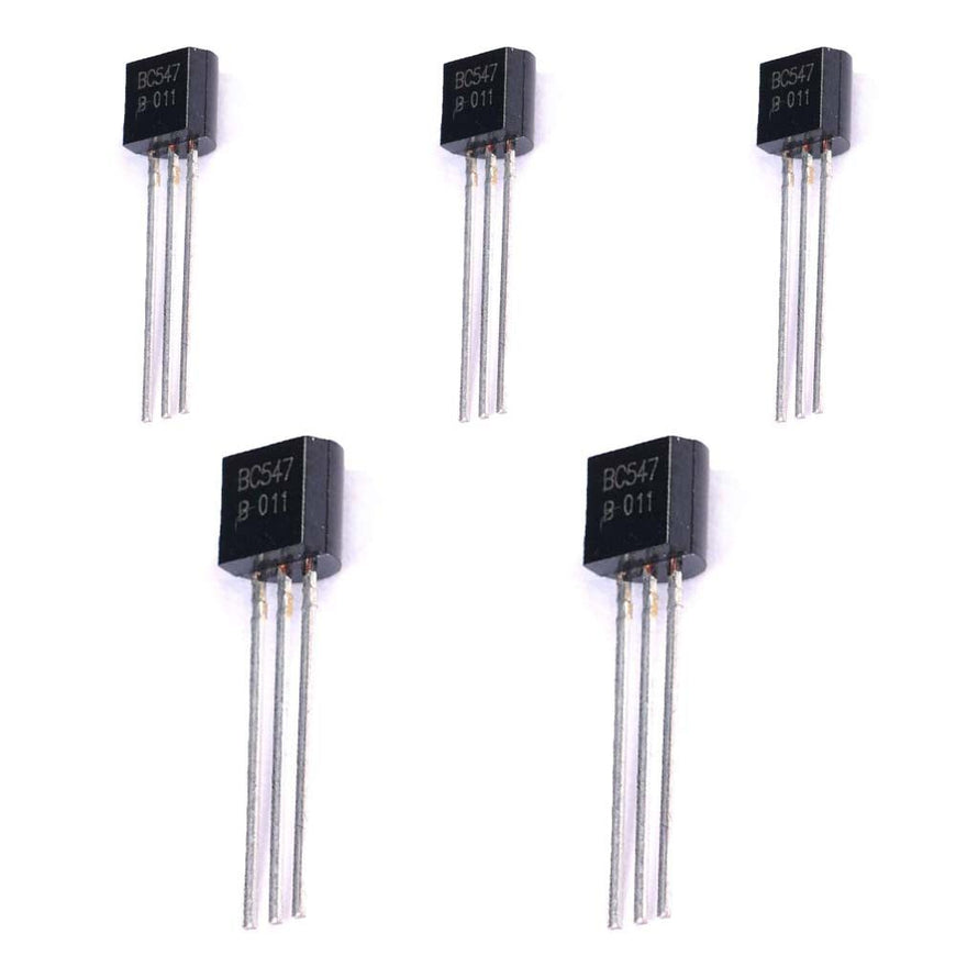 BC547 Transistor: Pinout, Working, Circuit & Applications – Robocraze