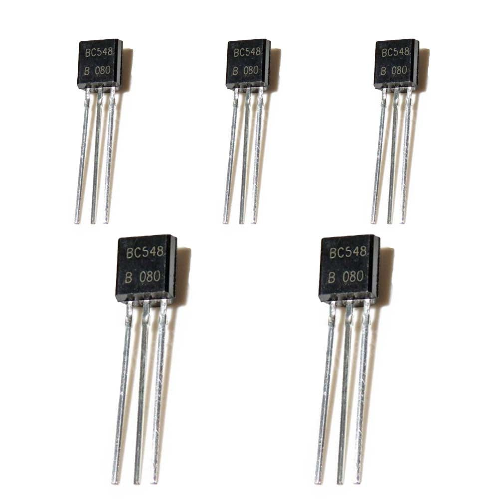 BC548 NPN Transistor (Pack of 5)-Robocraze