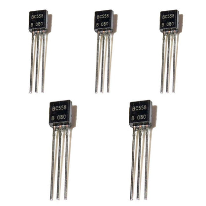 BC558 Transistor (Pack of 5)-Robocraze