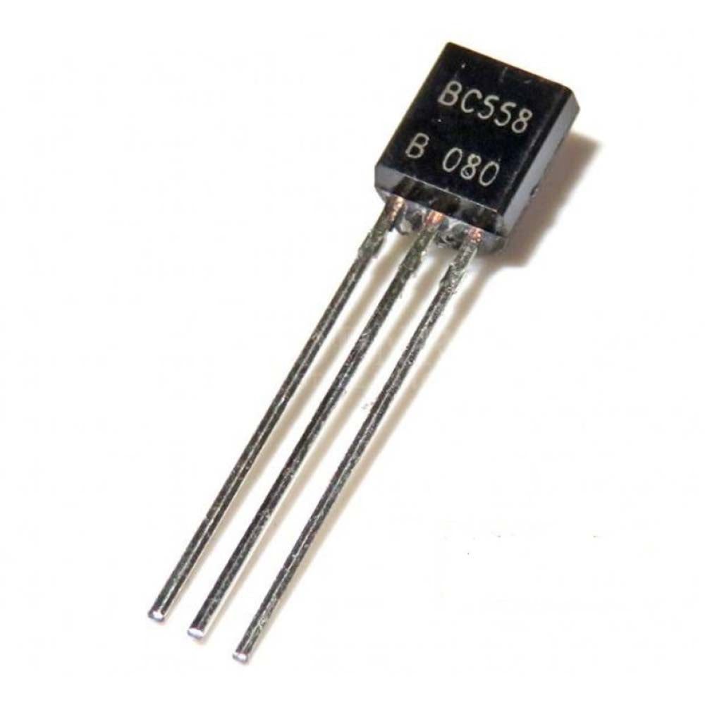 BC558 Transistor (5PC) – PNP transistors for switching & amp. -Basic Components -Robocraze