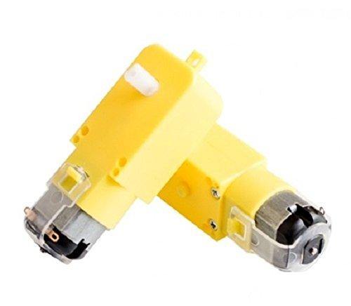 200 RPM BO Gear Motor, compact & versatile for robot vehicles & DIY automation – Robot Motors - Robocraze