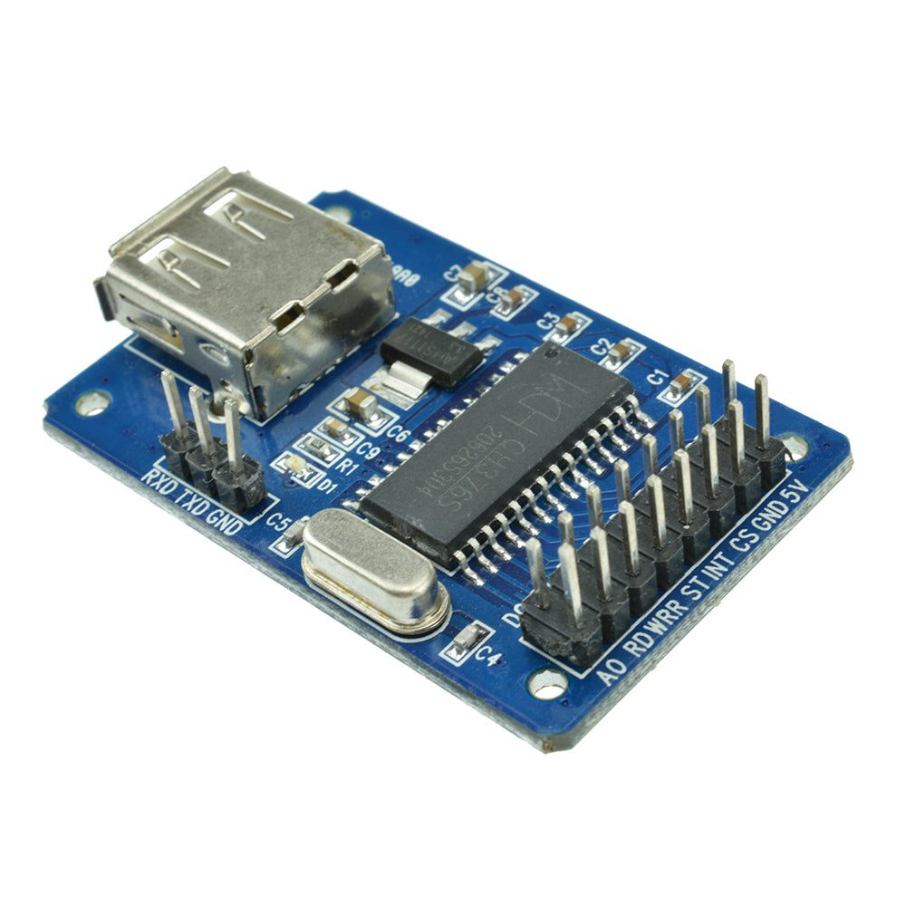 CH376 USB Host Interface Module – CH376 USB module for flash disk operations. -USB Host Module -Robocraze