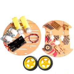 DIY 2WD Smart Chassis Car Kit – Easy-to-build Robot Kits for beginners in DIY Car Kits & STEM Kits robotics - Robocraze