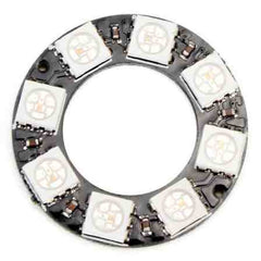 WS2812 8 Bit RGB LED (Round) – Addressable LED with vibrant colors - Electronic Components - Robocraze
